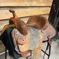 Edwards Leather Barrel Saddle ISUSED793