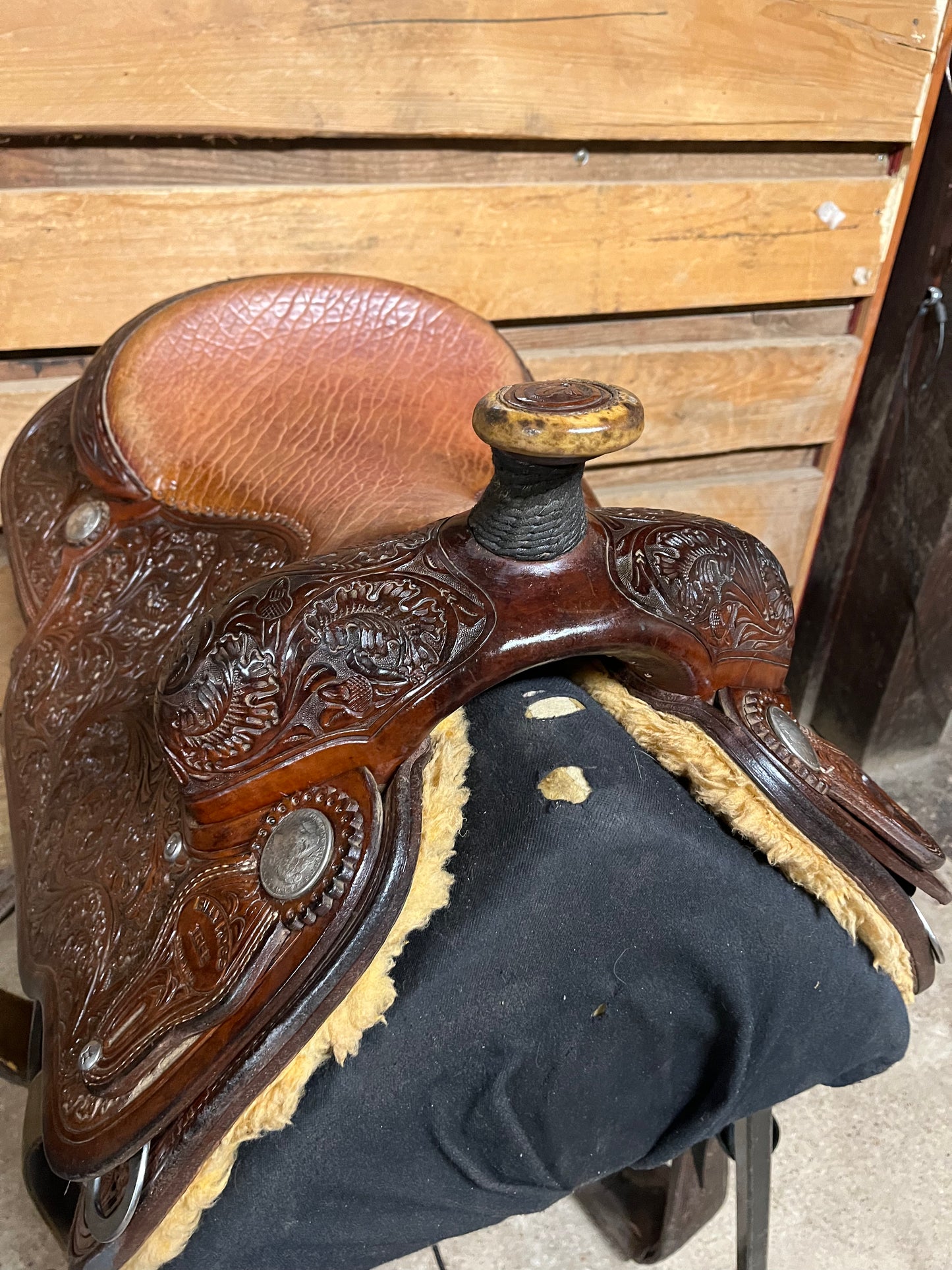 Mikes Custom Saddles Roper ISUSED562