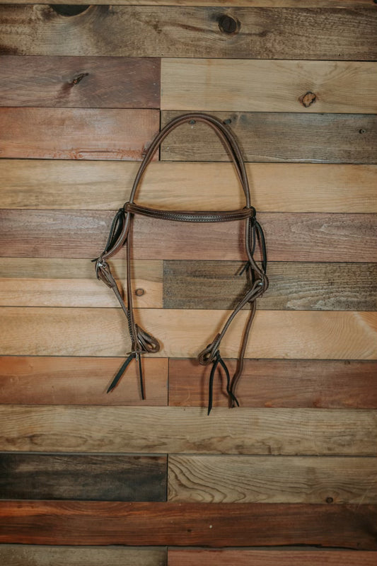 Double Stitched Browband Headstall